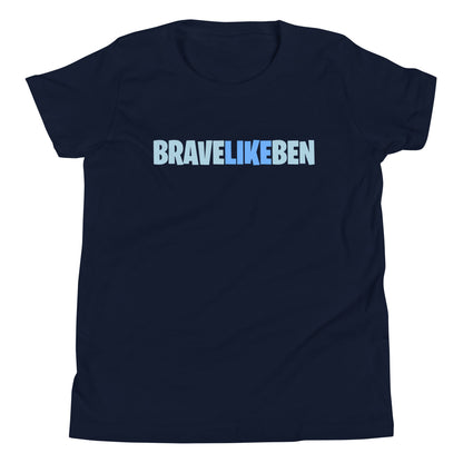 Performance | Youth T-Shirt | Brave Like Ben | Wordmark Logo
