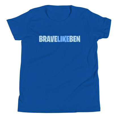 Performance | Youth T-Shirt | Brave Like Ben | Wordmark Logo