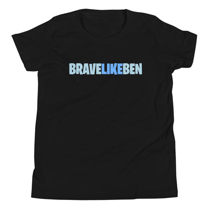 Performance | Youth T-Shirt | Brave Like Ben | Wordmark Logo