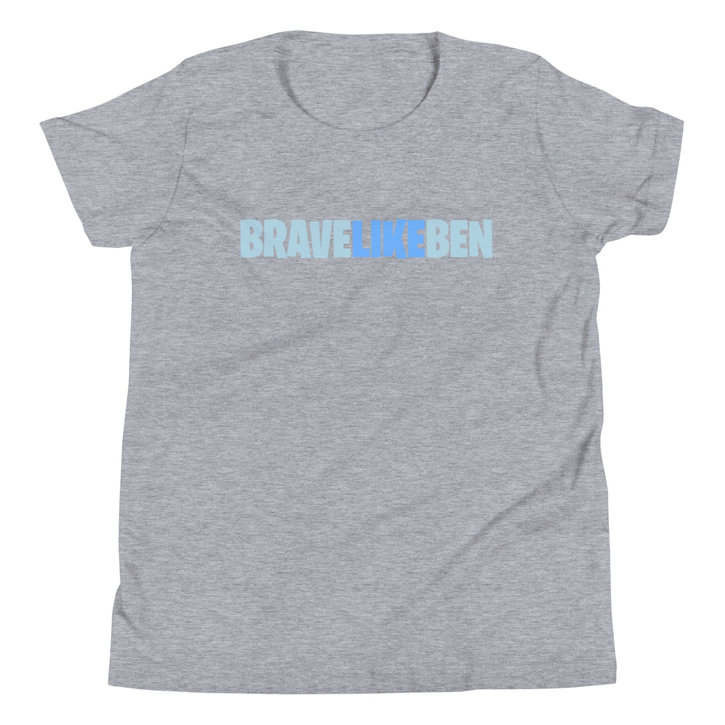 Performance | Youth T-Shirt | Brave Like Ben | Wordmark Logo