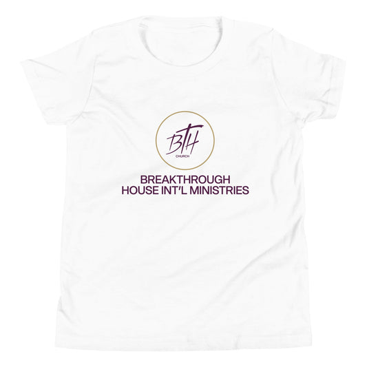 Performance | Youth T-Shirt | Breakthrough House International Ministries | Crest Logo