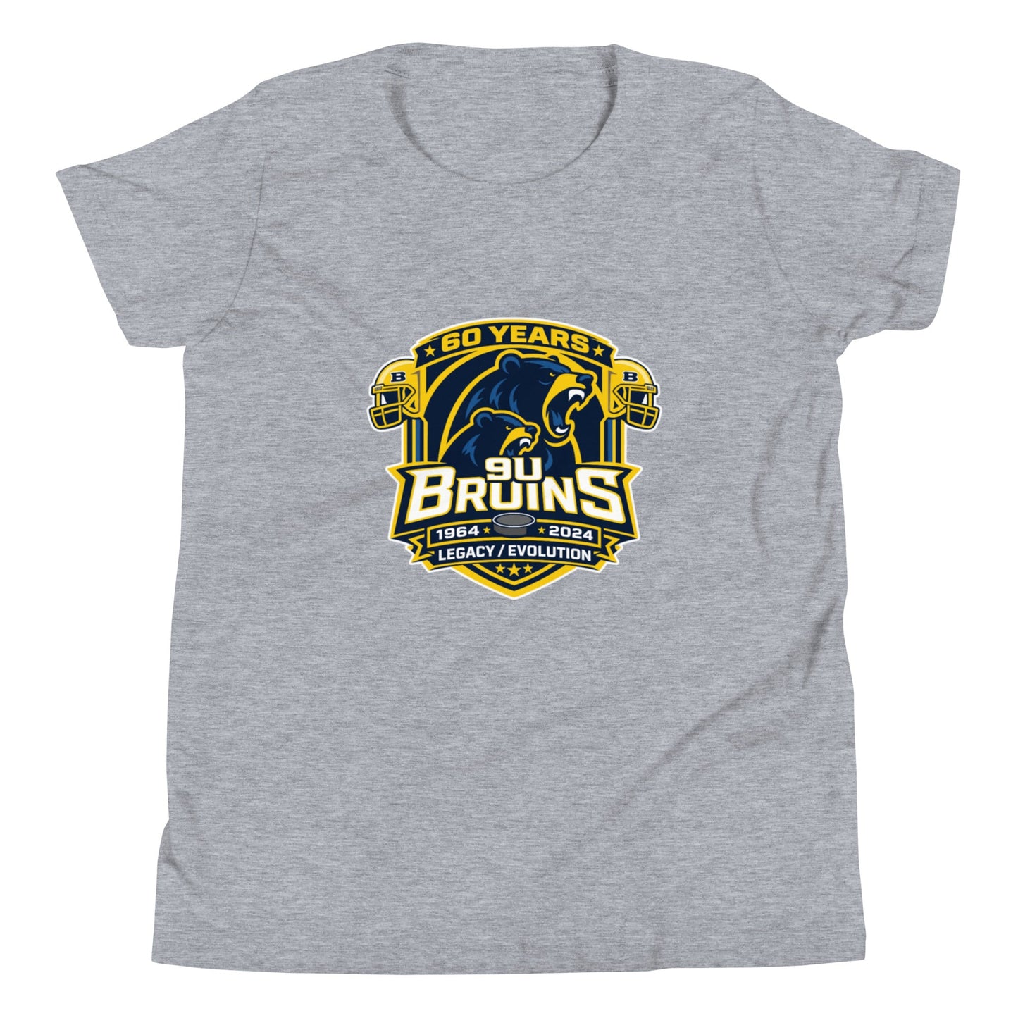 Performance | Youth T-Shirt | Bruins The Evolution | Legacy Crest Logo