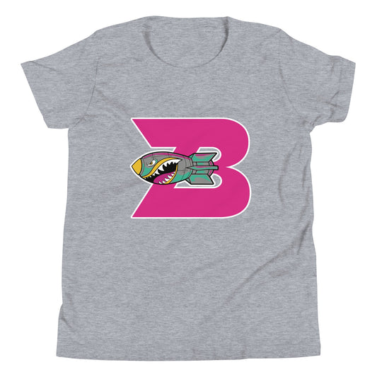 Performance | Youth T-Shirt | Buffalo Bomb Squad | Pink B