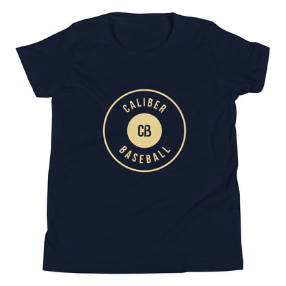 Performance | Youth T-Shirt | Caliber Baseball | Crest Logo