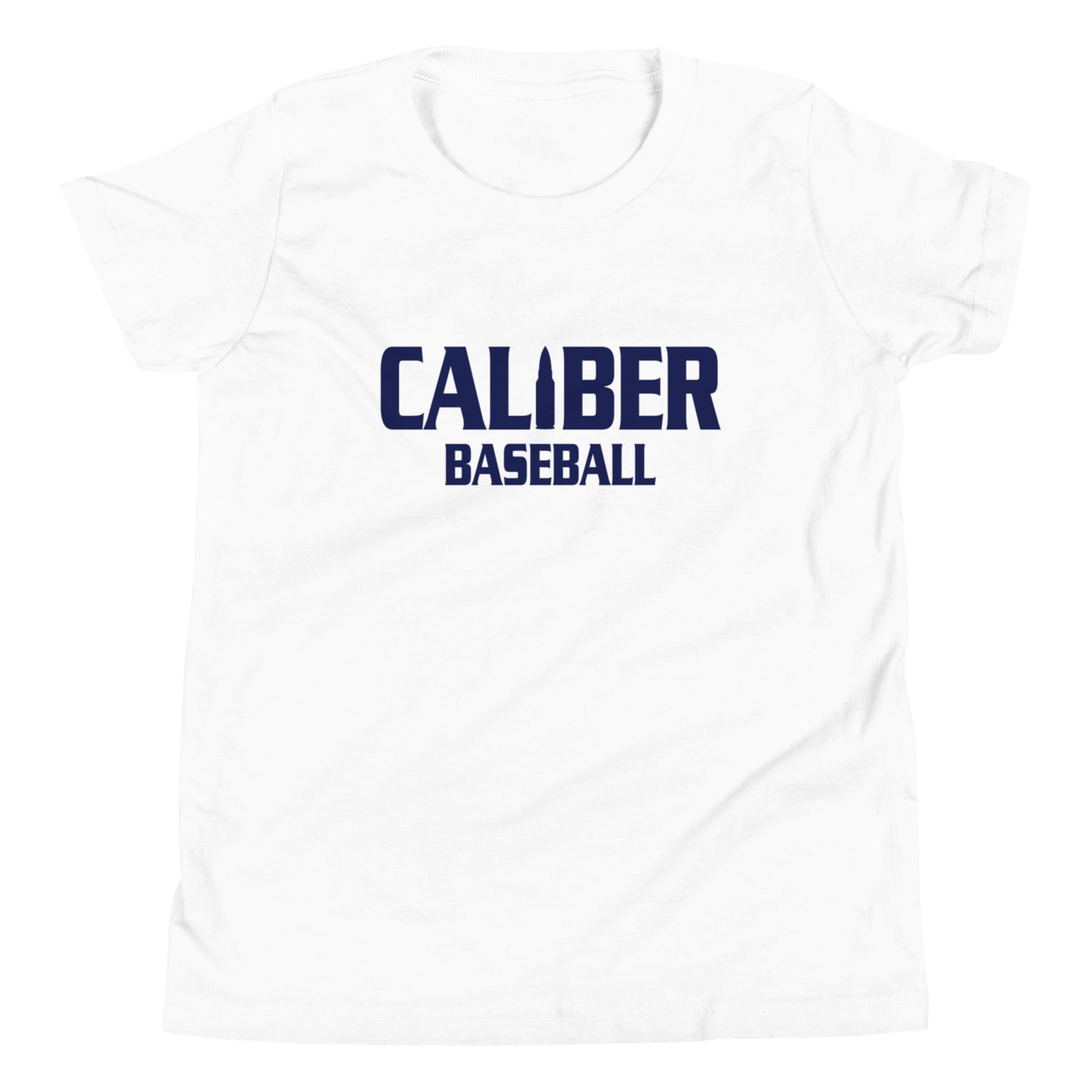 Performance | Youth T-Shirt | Caliber Baseball | Varsity Script Logo