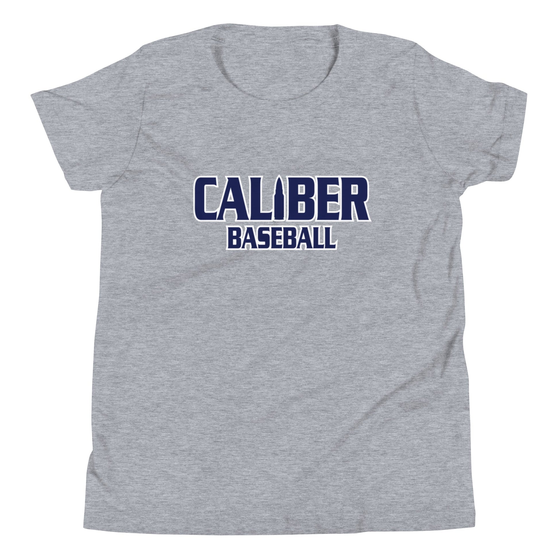 Performance | Youth T-Shirt | Caliber Baseball | Varsity Script Logo
