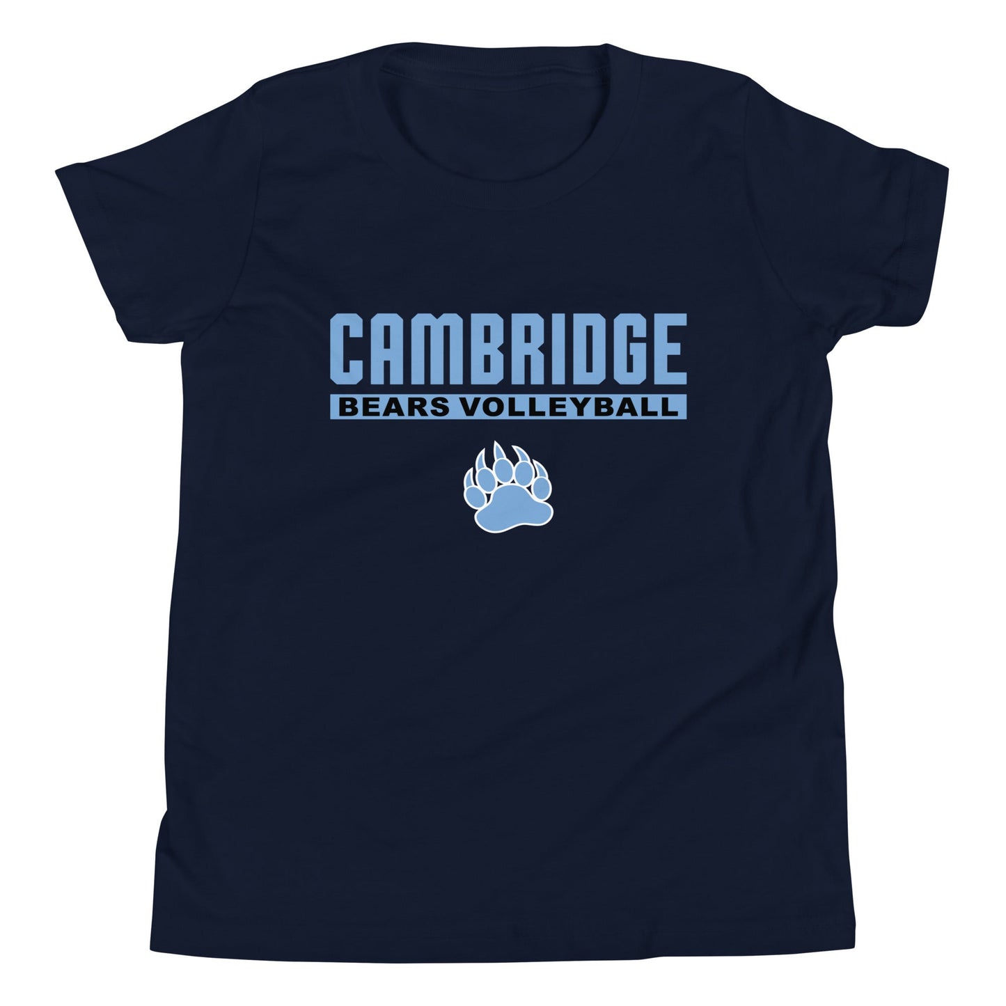 Performance | Youth T-Shirt | Cambridge Volleyball | Script Paw Logo