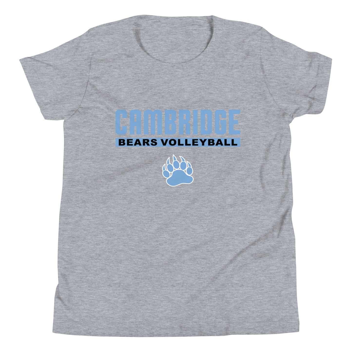 Performance | Youth T-Shirt | Cambridge Volleyball | Script Paw Logo