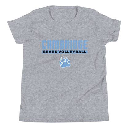 Performance | Youth T-Shirt | Cambridge Volleyball | Script Paw Logo