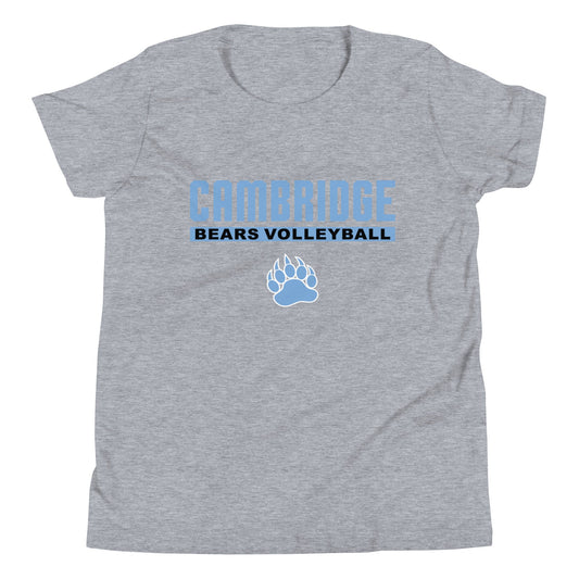 Performance | Youth T-Shirt | Cambridge Volleyball | Script Paw Logo