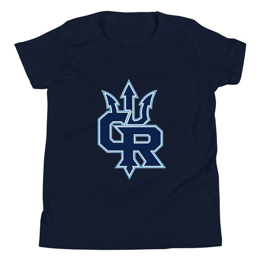 Performance | Youth T-Shirt | Cape Riptides Baseball | Emblem Logo