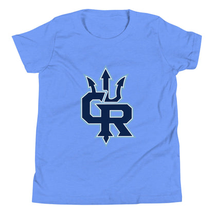 Performance | Youth T-Shirt | Cape Riptides Baseball | Emblem Logo