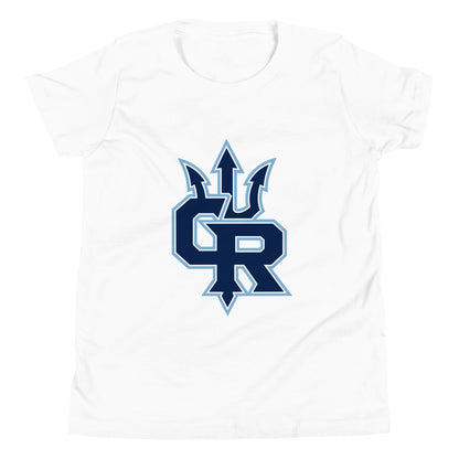 Performance | Youth T-Shirt | Cape Riptides Baseball | Emblem Logo