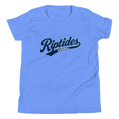 Performance | Youth T-Shirt | Cape Riptides Baseball | Modern Script Logo