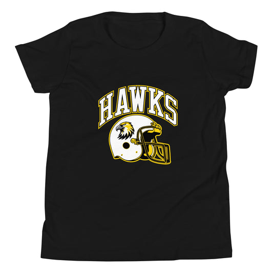 Performance | Youth T-Shirt | Cardinal Ohara Hawks | Football Helmet Logo