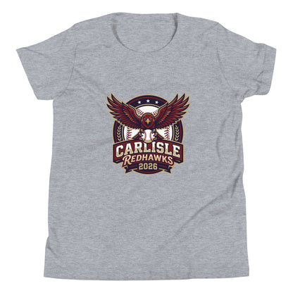 Performance | Youth T-Shirt | Carlisle Redhawks | Emblem Logo