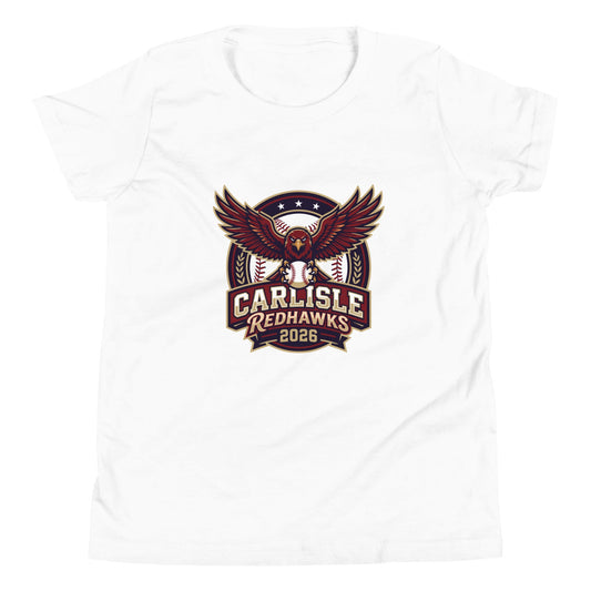 Performance | Youth T-Shirt | Carlisle Redhawks | Emblem Logo
