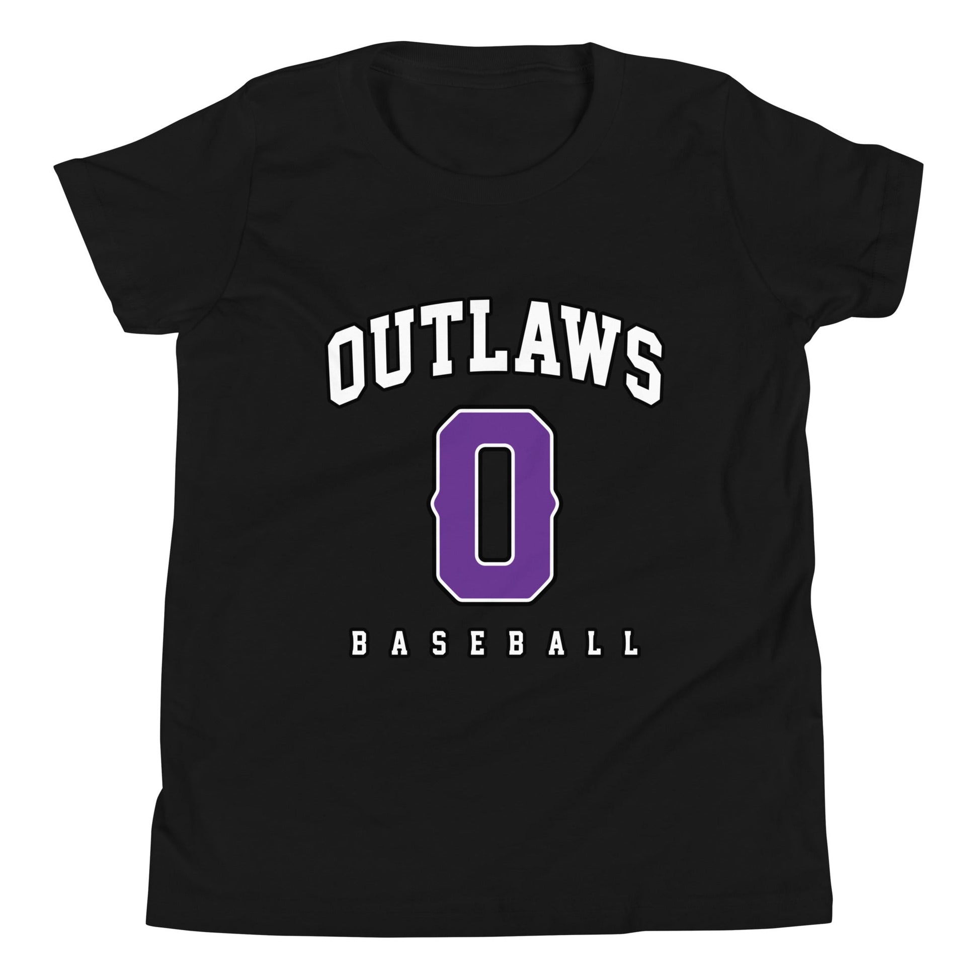 Performance | Youth T-Shirt | Carolina Outlaws Baseball | Atheltics Logo