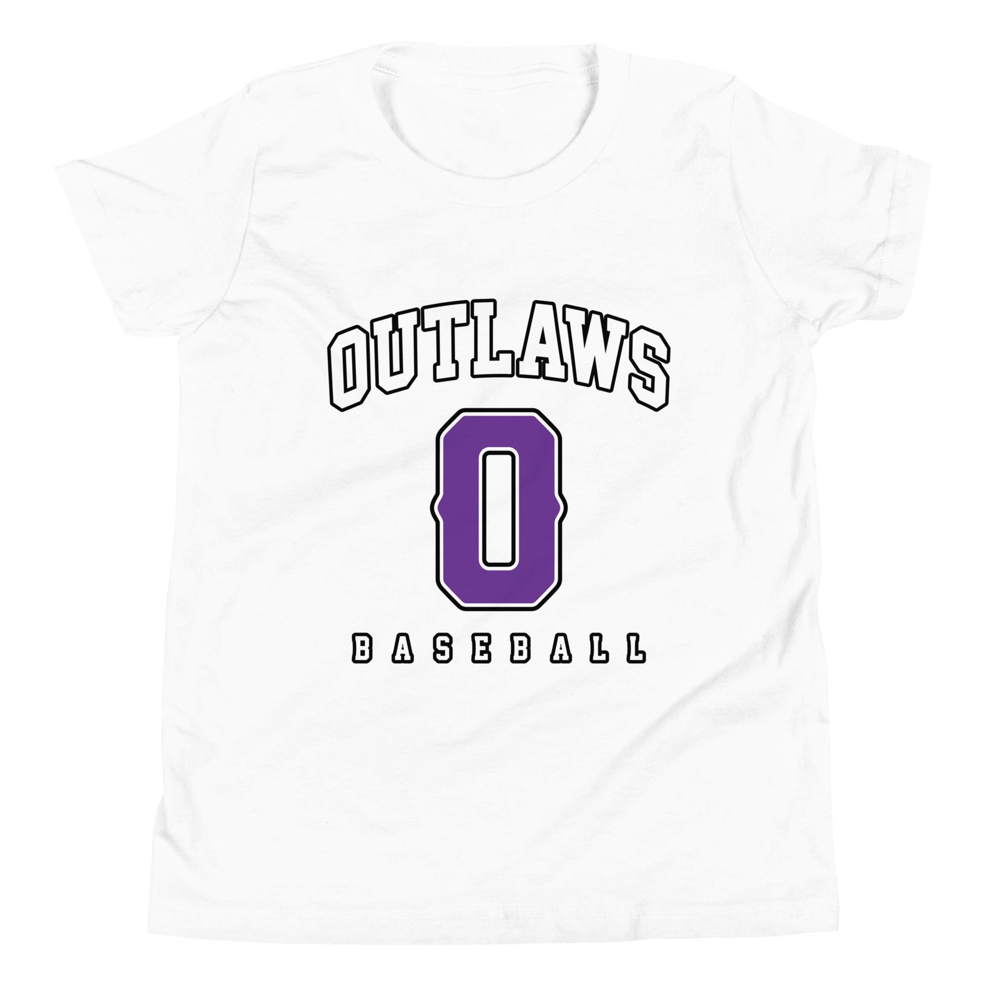 Performance | Youth T-Shirt | Carolina Outlaws Baseball | Atheltics Logo