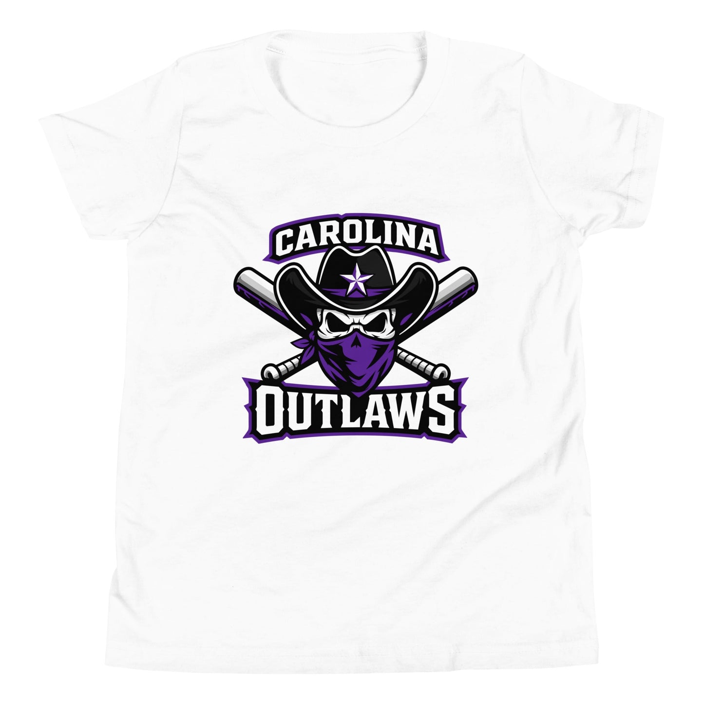 Performance | Youth T-Shirt | Carolina Outlaws Baseball | Crest Logo