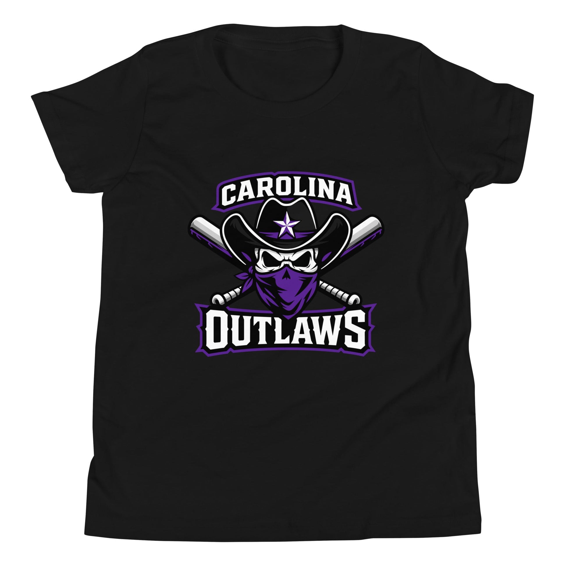 Performance | Youth T-Shirt | Carolina Outlaws Baseball | Crest Logo