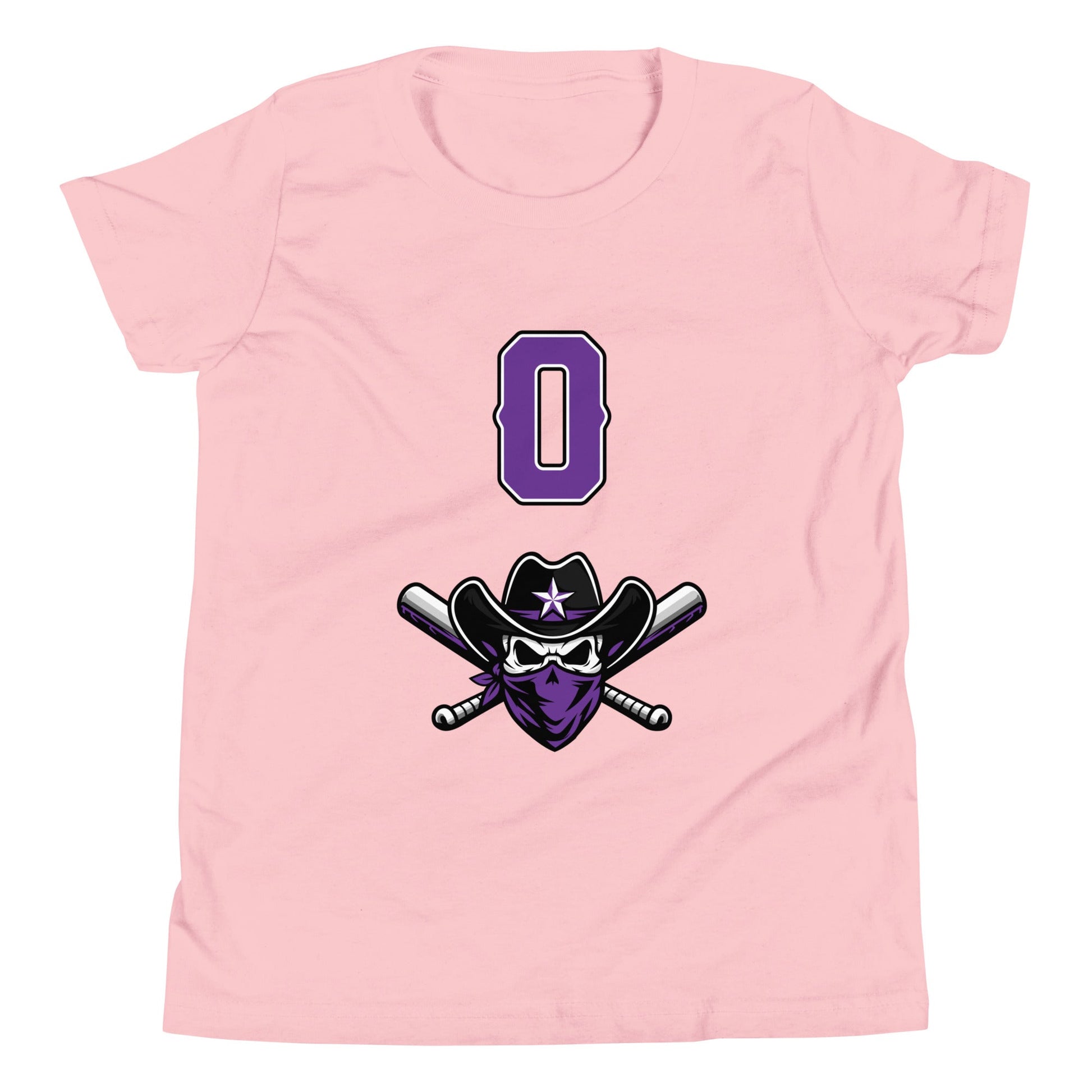 Performance | Youth T-Shirt | Carolina Outlaws Baseball | Purple Renegades Logo