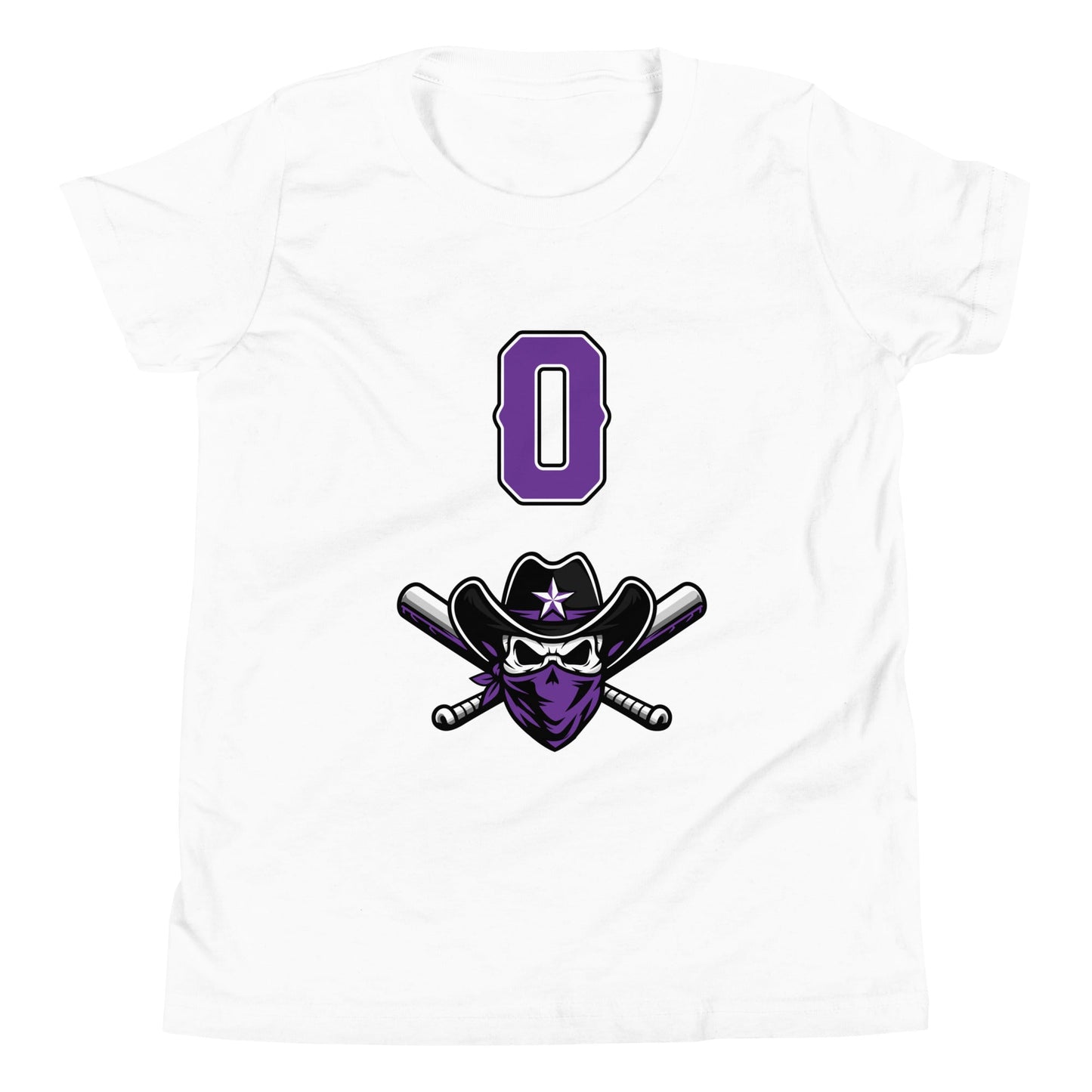 Performance | Youth T-Shirt | Carolina Outlaws Baseball | Purple Renegades Logo