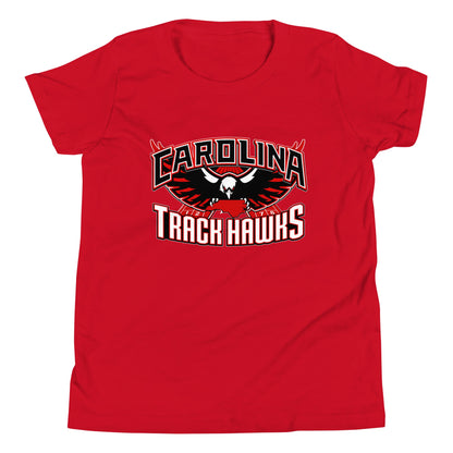 Performance | Youth T-Shirt | Carolina track Hawks | Emblem Logo
