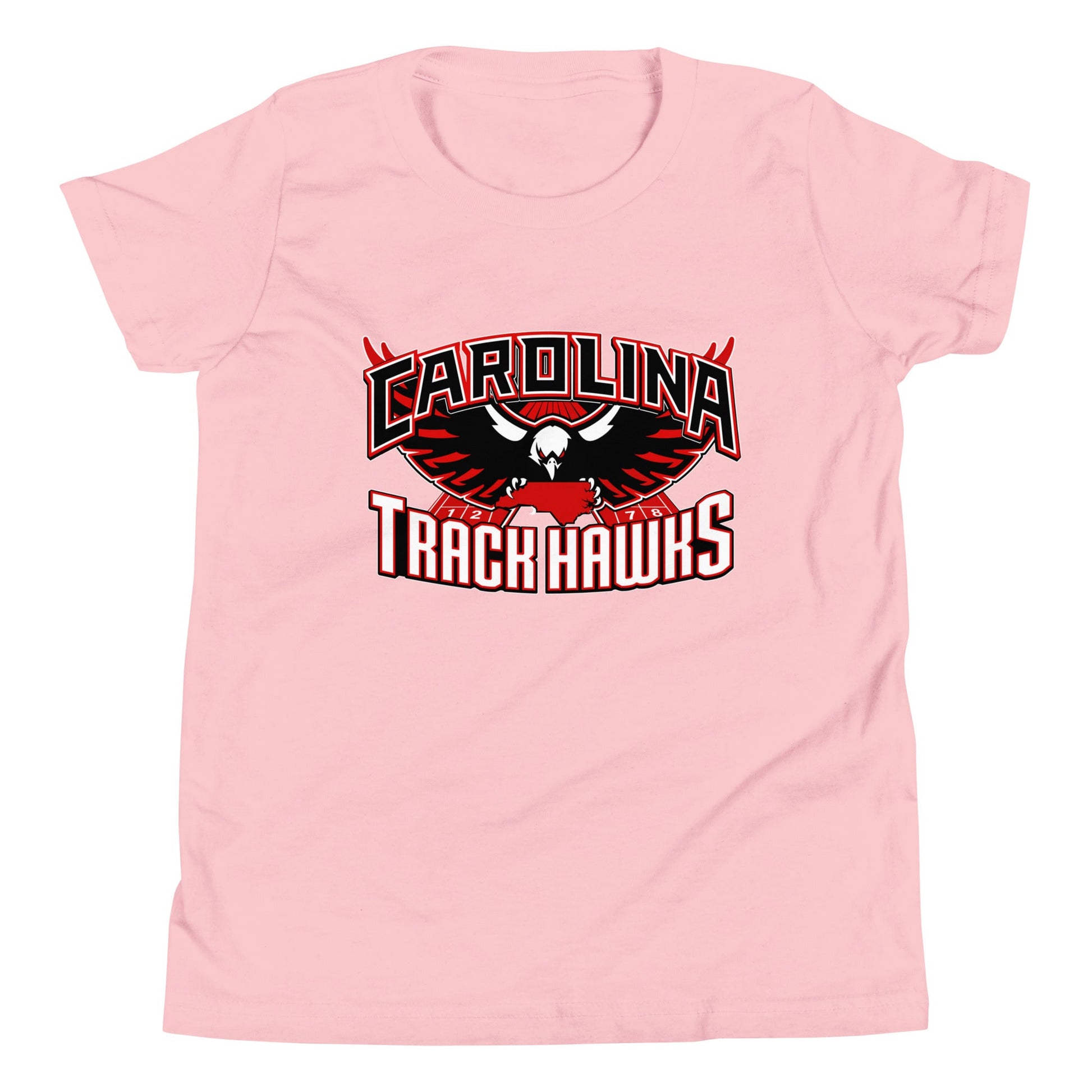 Performance | Youth T-Shirt | Carolina track Hawks | Emblem Logo