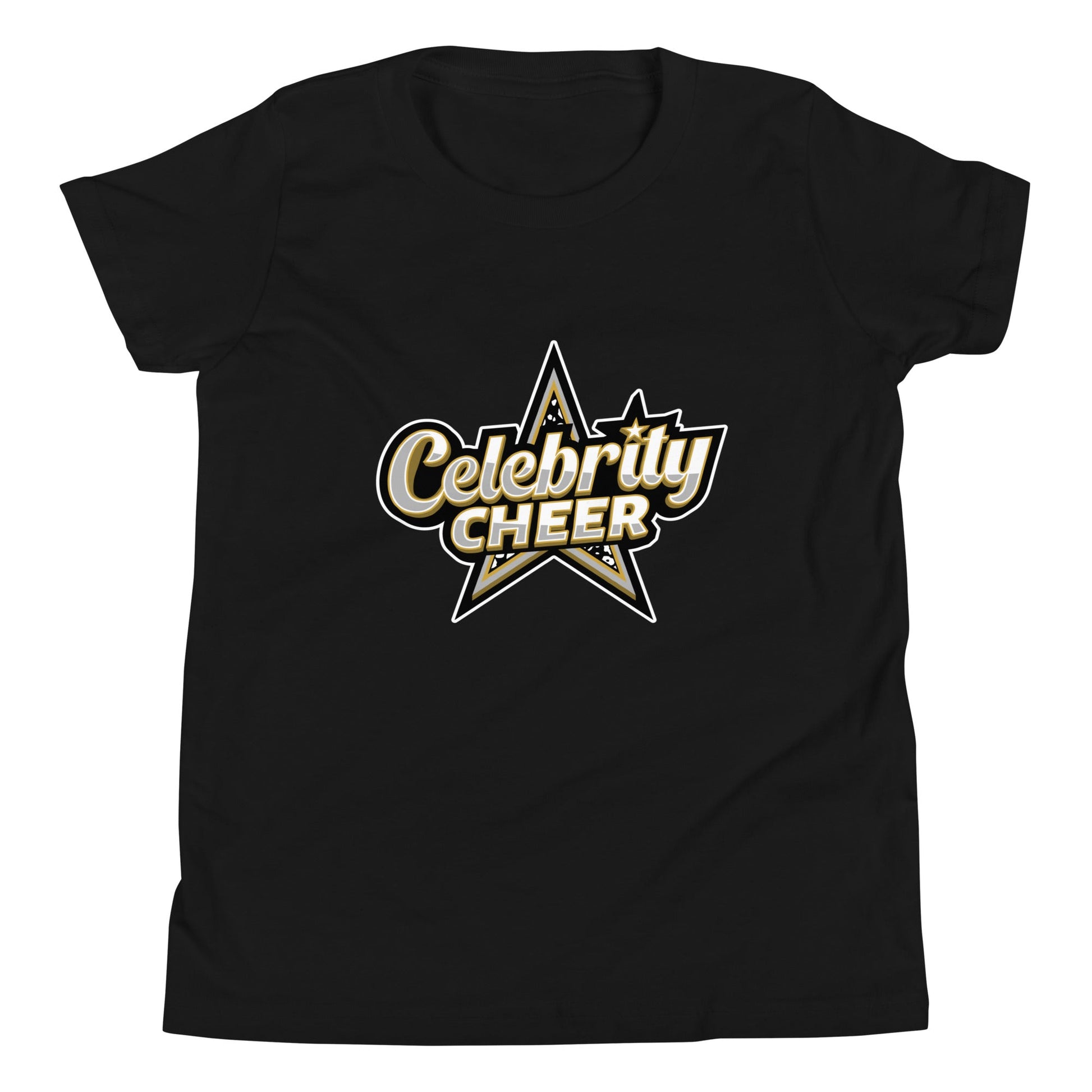 Performance | Youth T-Shirt | Celebrity Cheer | Celebrity Cheer Logo