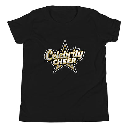 Performance | Youth T-Shirt | Celebrity Cheer | Celebrity Cheer Logo
