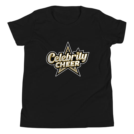 Performance | Youth T-Shirt | Celebrity Cheer | Celebrity Cheer Logo