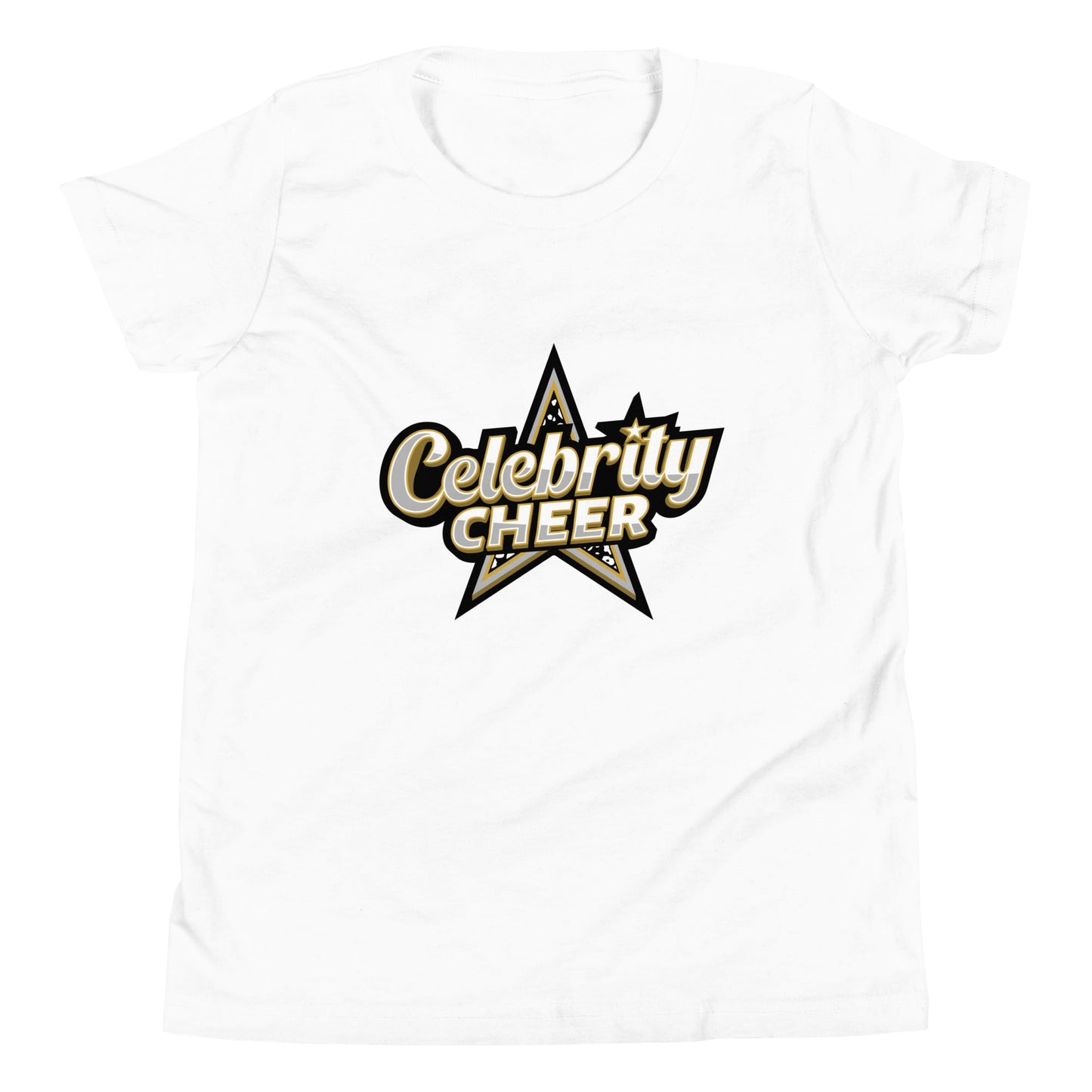 Performance | Youth T-Shirt | Celebrity Cheer | Celebrity Cheer Logo