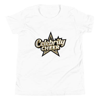 Performance | Youth T-Shirt | Celebrity Cheer | Celebrity Cheer Logo