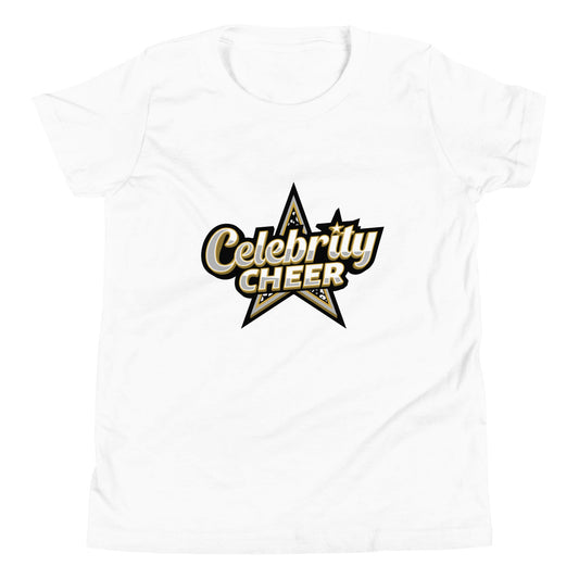 Performance | Youth T-Shirt | Celebrity Cheer | Celebrity Cheer Logo