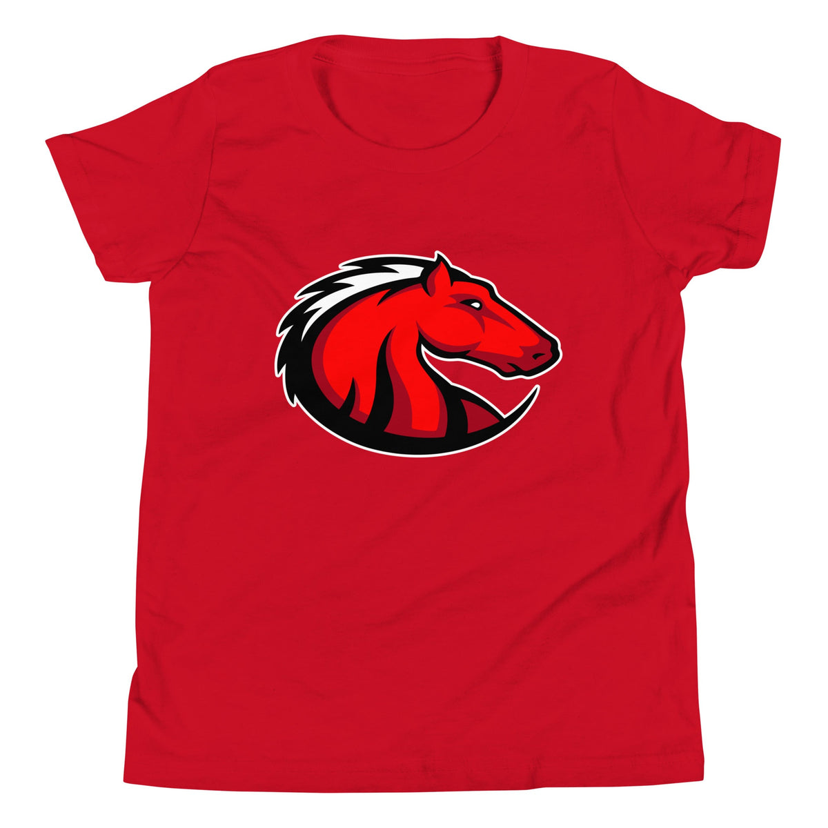 Performance | Youth T-Shirt | Central Maine Community College Woman’s Soccer | Crest Logo
