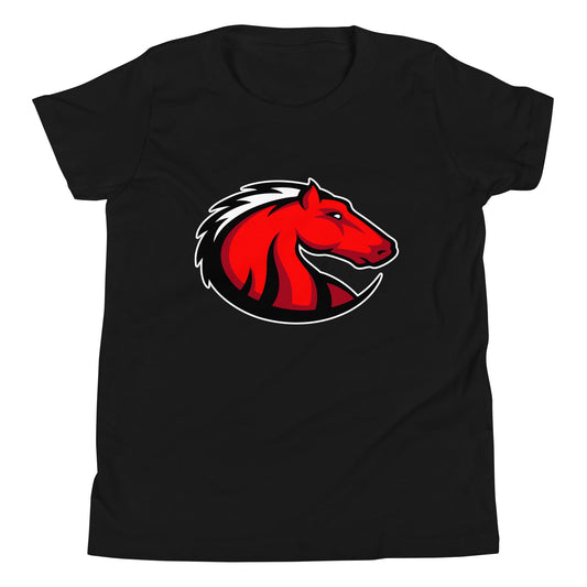 Performance | Youth T-Shirt | Central Maine Community College Woman’s Soccer | Crest Logo