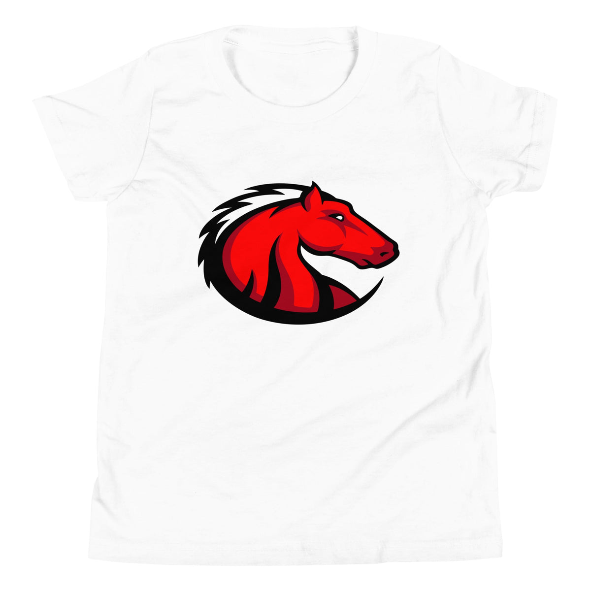 Performance | Youth T-Shirt | Central Maine Community College Woman’s Soccer | Crest Logo
