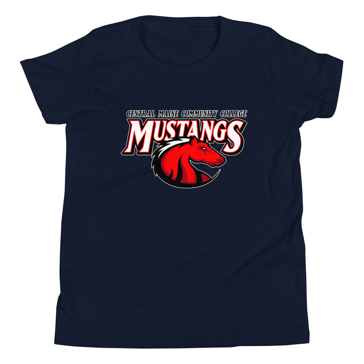 Performance | Youth T-Shirt | Central Maine Community College Woman’s Soccer | Vanguard Logo