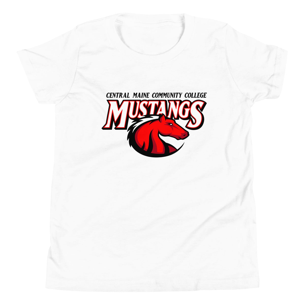 Performance | Youth T-Shirt | Central Maine Community College Woman’s Soccer | Vanguard Logo