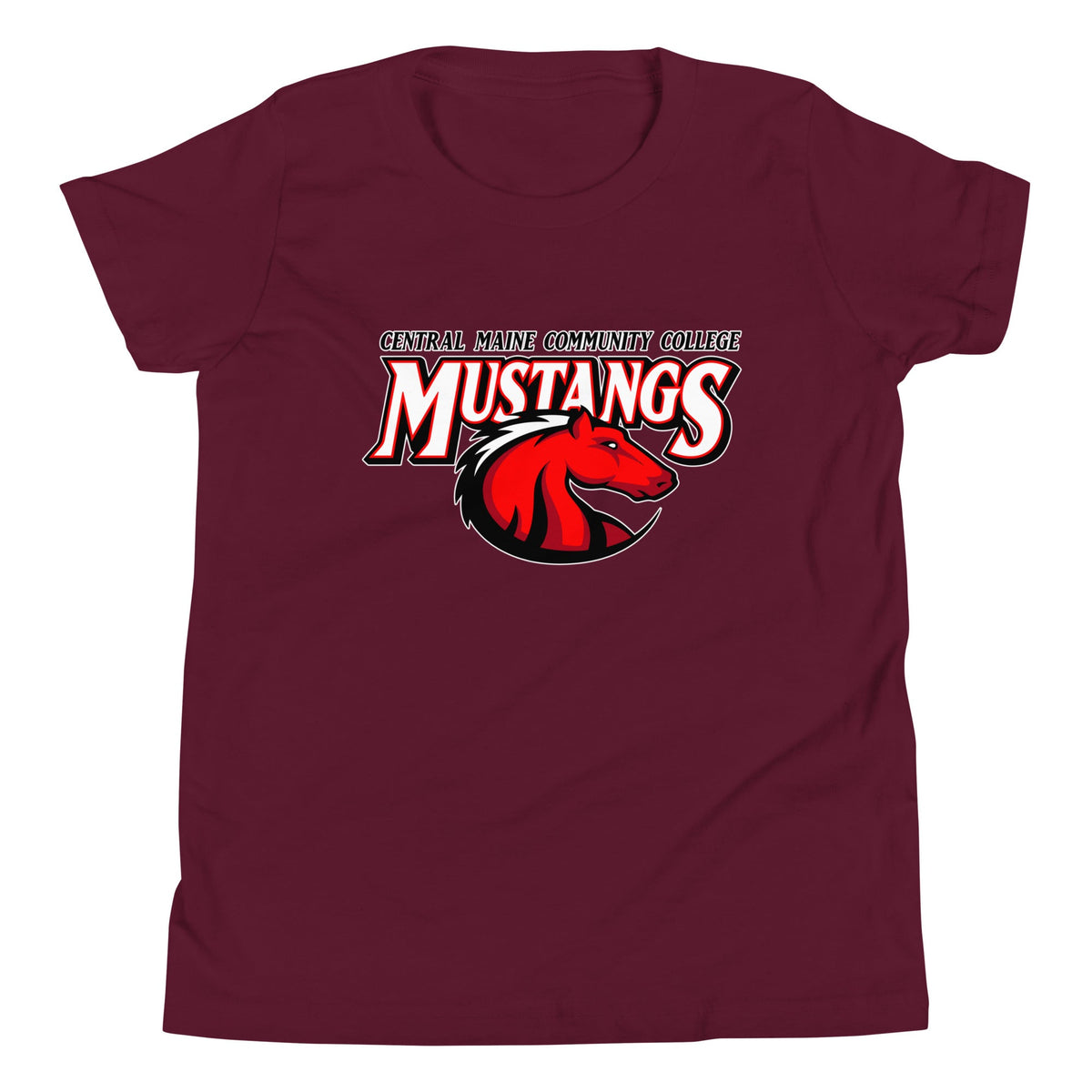 Performance | Youth T-Shirt | Central Maine Community College Woman’s Soccer | Vanguard Logo