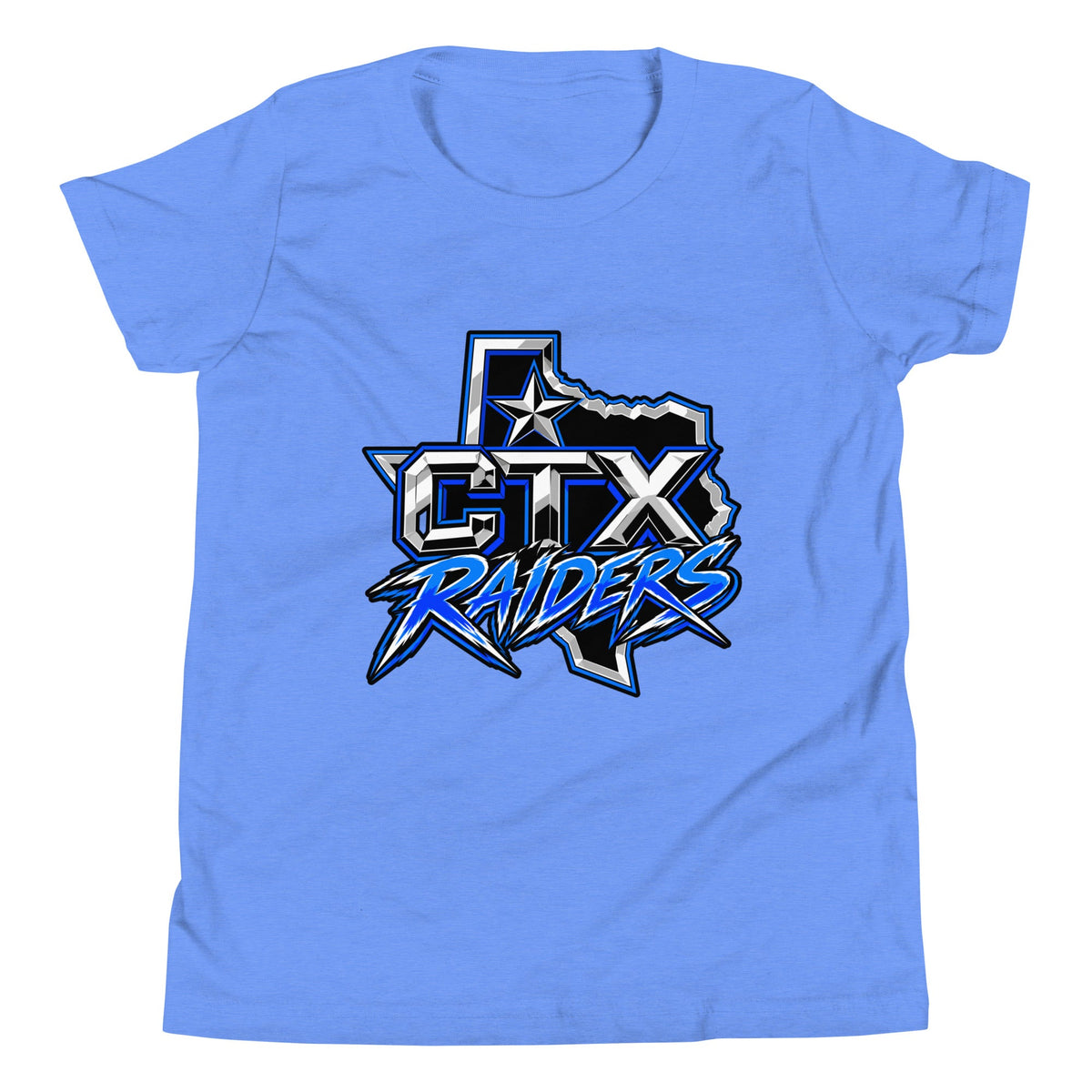 Performance | Youth T-Shirt | Central Texas Raiders | Crest Logo