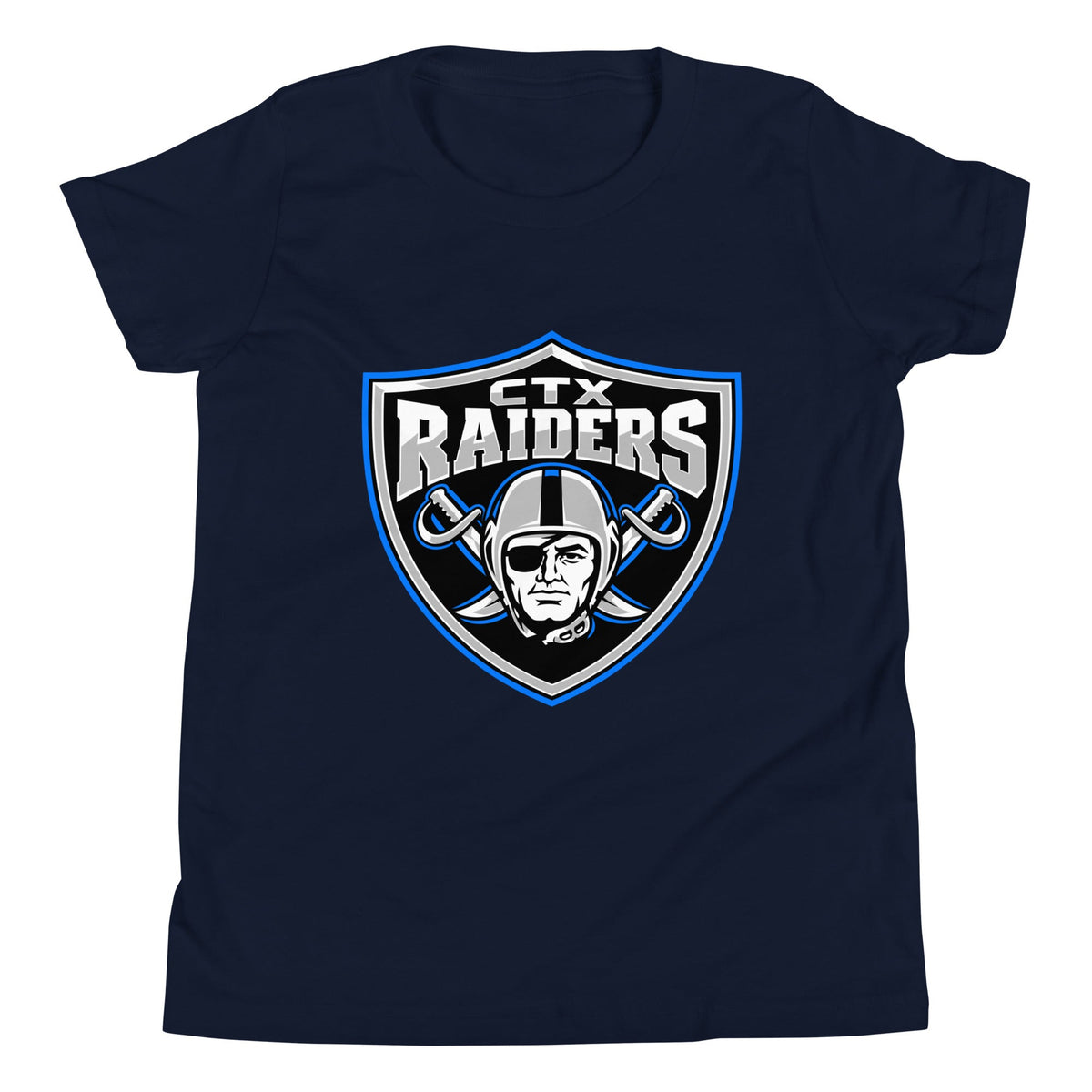 Performance | Youth T-Shirt | Central Texas Raiders | Emblem Logo