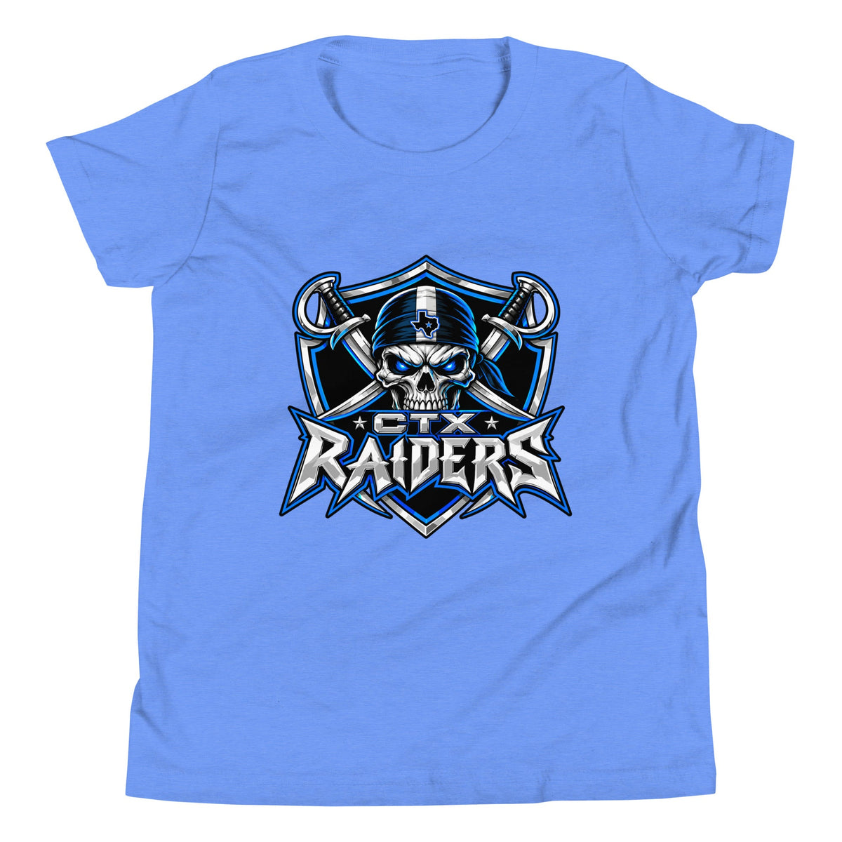 Performance | Youth T-Shirt | Central Texas Raiders | Shield Logo