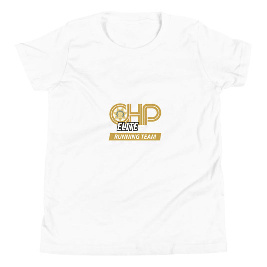 Performance | Youth T-Shirt | CHP Elite Running Team | Runner Crest Logo