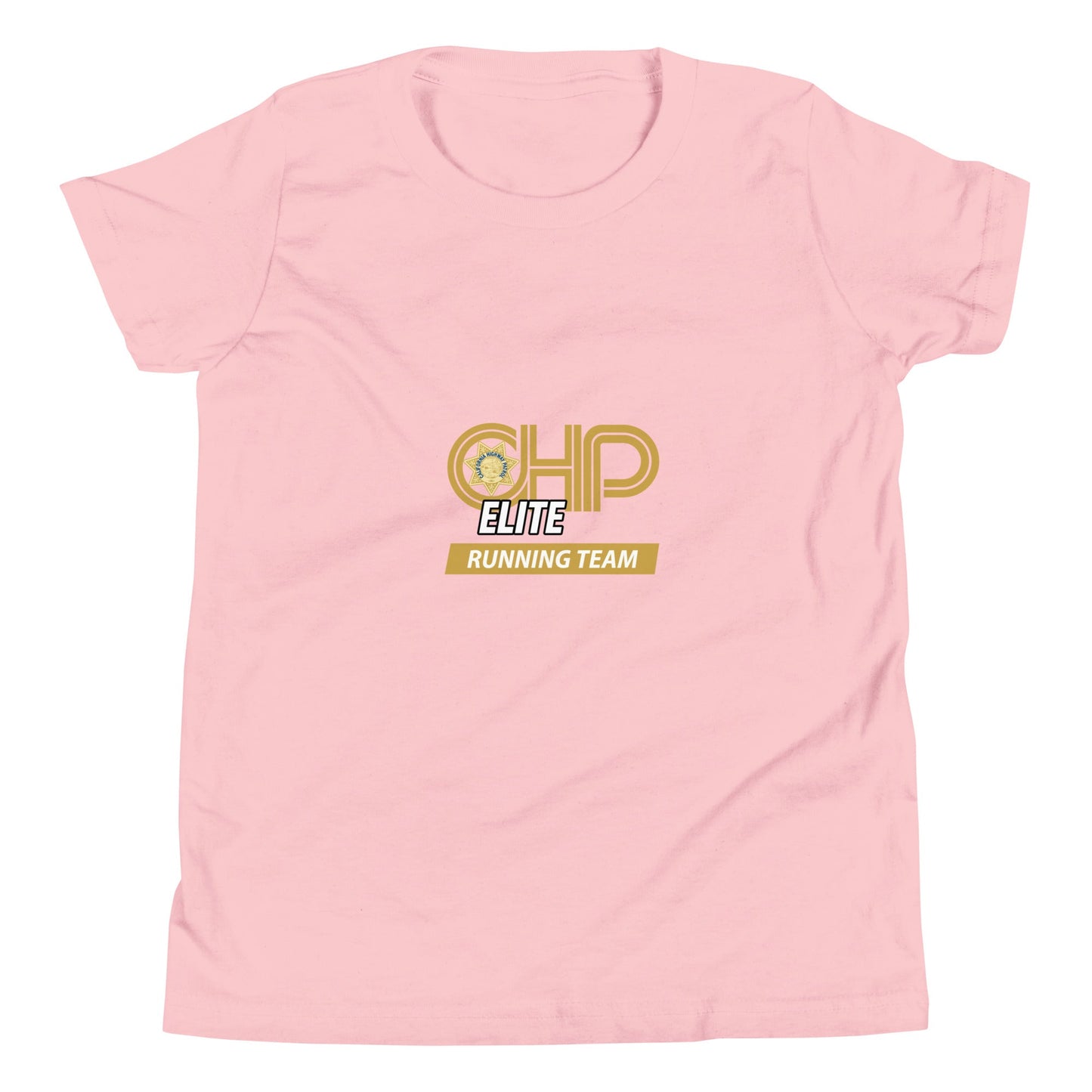 Performance | Youth T-Shirt | CHP Elite Running Team | Runner Crest Logo
