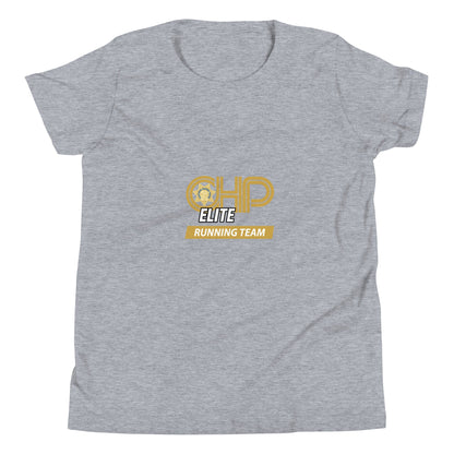 Performance | Youth T-Shirt | CHP Elite Running Team | Runner Crest Logo