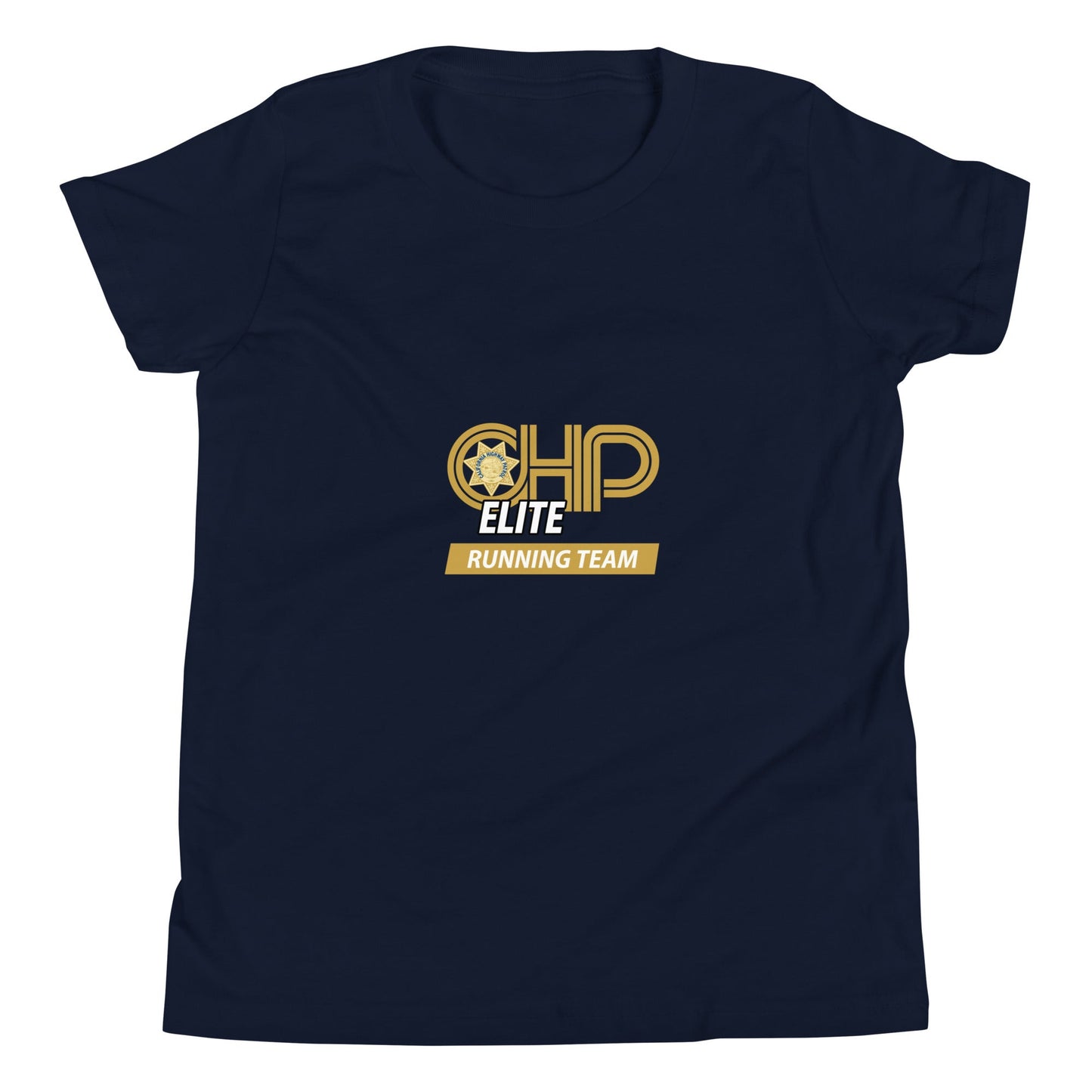 Performance | Youth T-Shirt | CHP Elite Running Team | Runner Crest Logo
