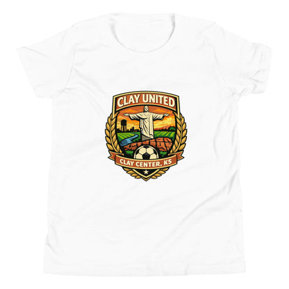 Performance | Youth T-Shirt | Clay United | Crest Logo