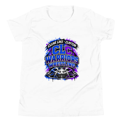 Performance | Youth T-Shirt | Clear Lake - Clayton Wrestling | Apex Logo
